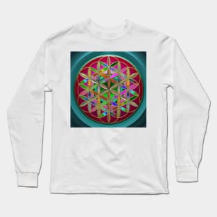 The Flower of Living Metal Long Sleeve T-Shirt